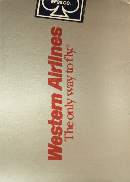 Western Airlines front image