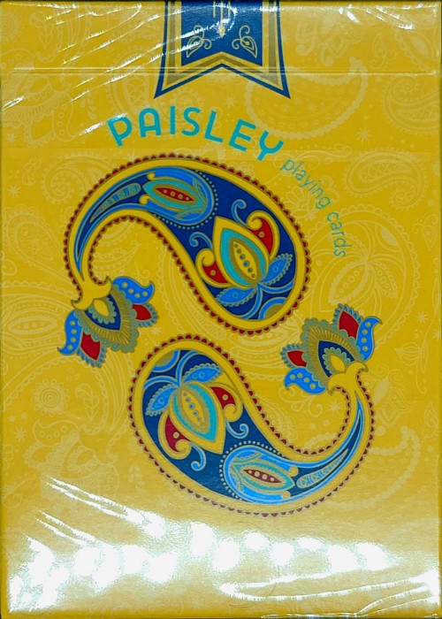 Paisley Poker Yellow [Regular Size] front image