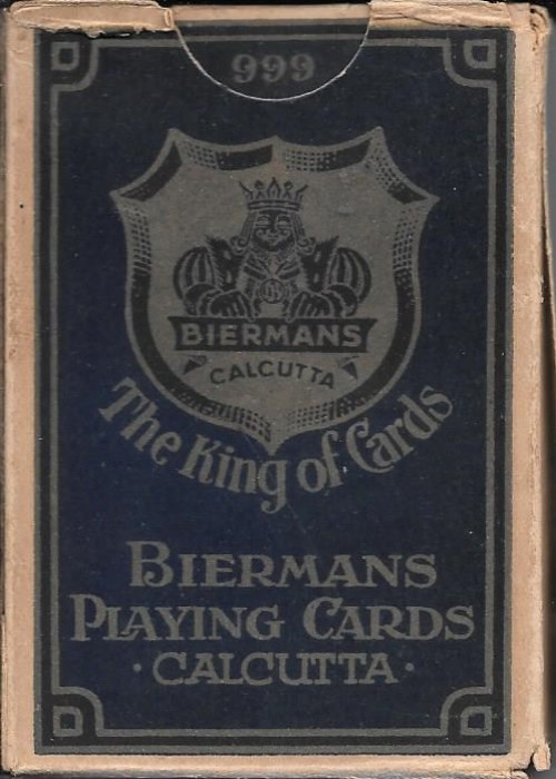 Biermans Playing Cards 'Calcutta' front image