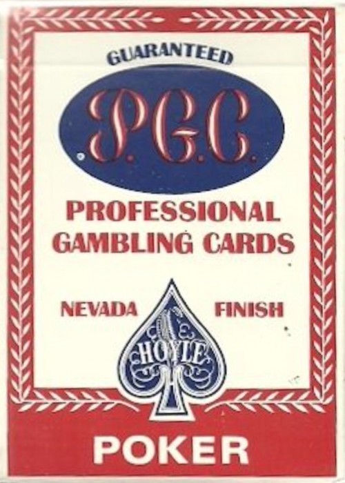 P.G.C. Professional Gambling Cards Red [Hoyle] front image