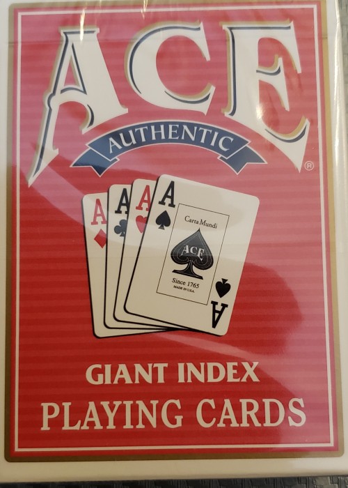 Ace Authentic Giant Index No. 1020 front image