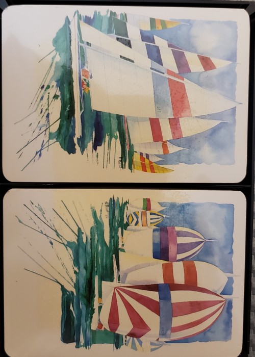 Sailboat 2 Deck Set front image