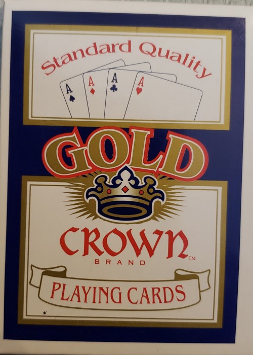 Gold Crown Blue front image