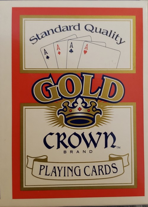 Gold Crown Red front image