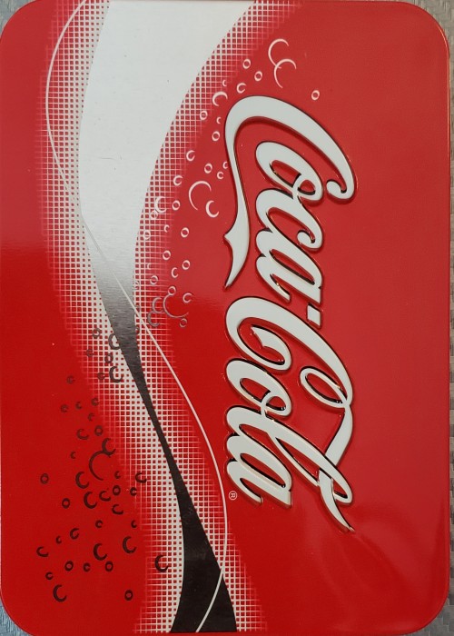 Coca Cola Tin front image