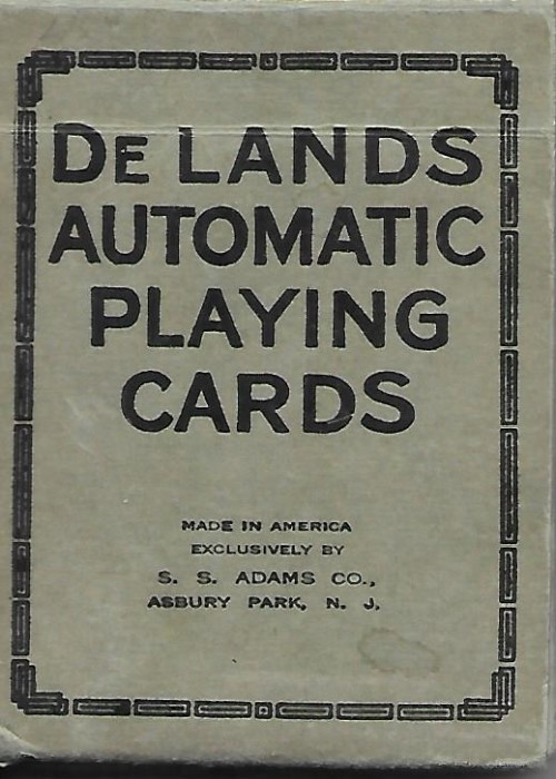 De Lands Automatic Playing Cards front image