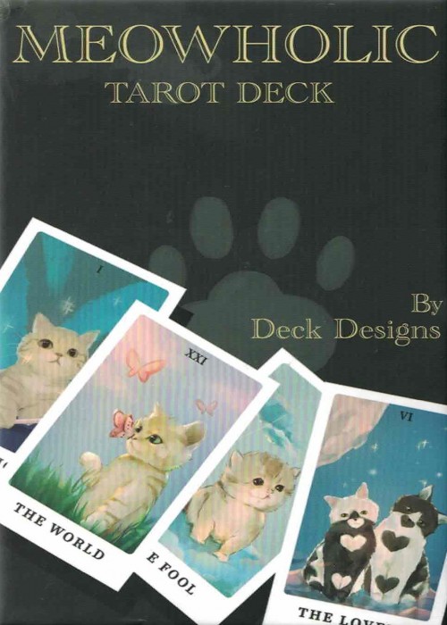 Meowholic Tarot Deck front image