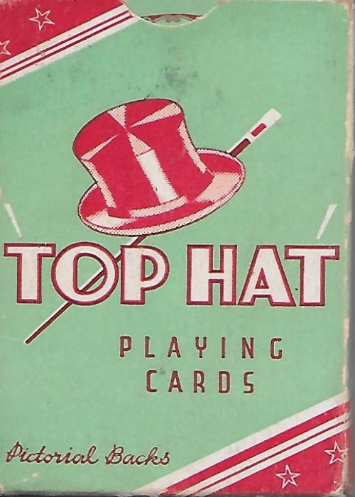 Top Hat Lady on Red front image