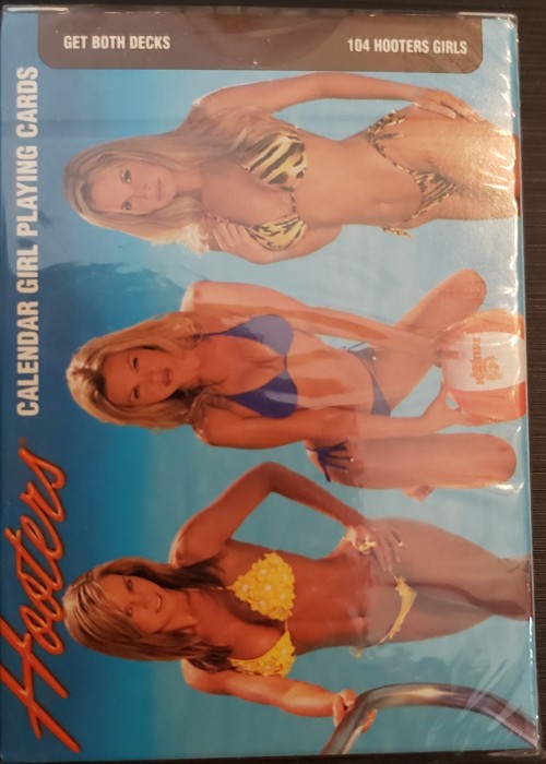 Hooters Calendar front image