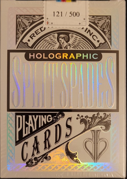 Pearl Split Spades - Artist Proof Holographic Edition front image