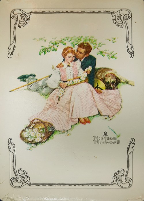 Four Ages of Love: Courting Couple - Norman Rockwell front image