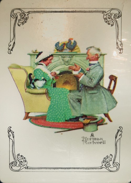 Four Ages of Love: Tea Time - Norman Rockwell front image
