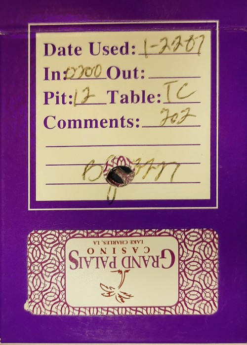 Grand Palais Casino - Purple front image