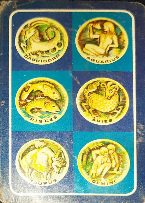 Zodiac Symbols - Blue front image