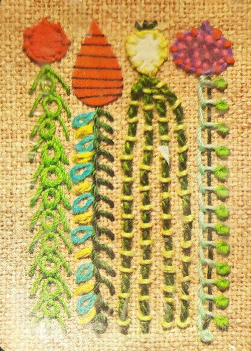 Embroidered Vegetables front image