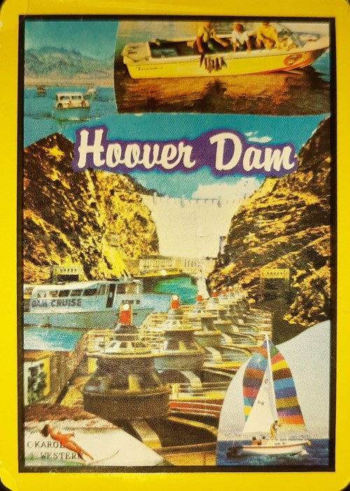 Hoover Dam - Yellow Border front image