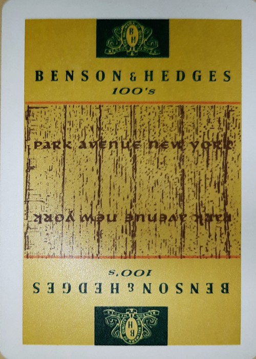 Benson & Hedges 100's front image