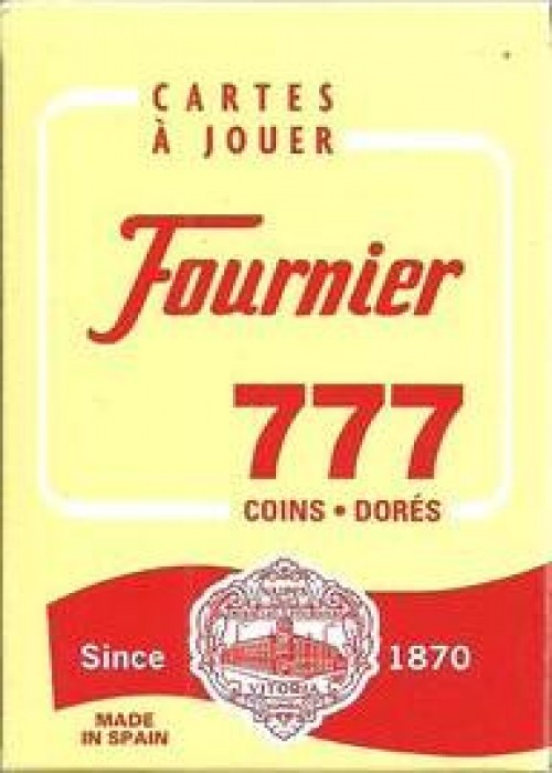 Fournier 777 Coins-Dores Red front image