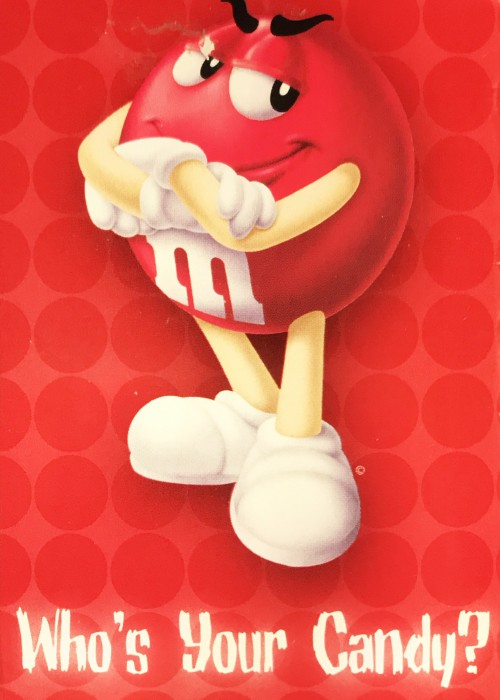Whoâ€™s Your Candy? 2007 Mars M&M front image