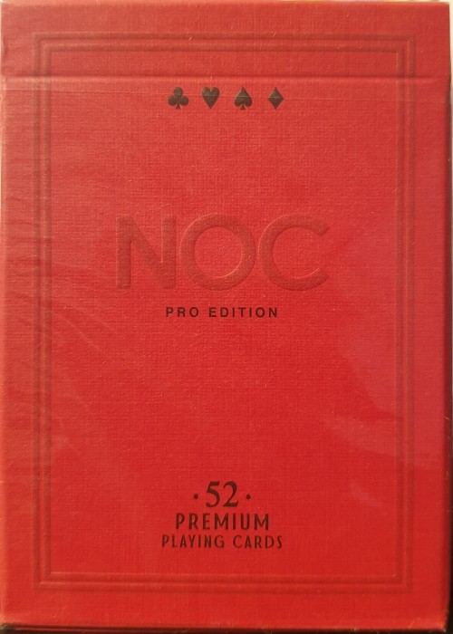 Noc Pro Burgundy Red front image