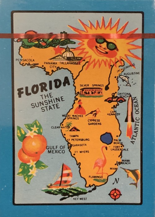 Florida The Sunshine State Souvenir front image