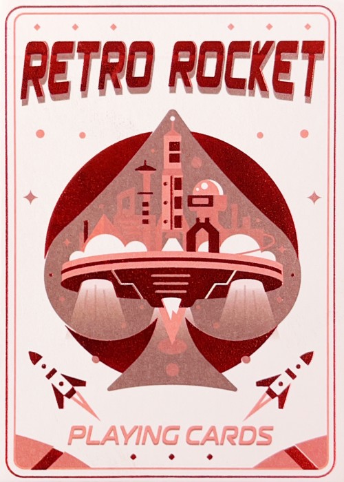 Retro Rocket Gilded front image