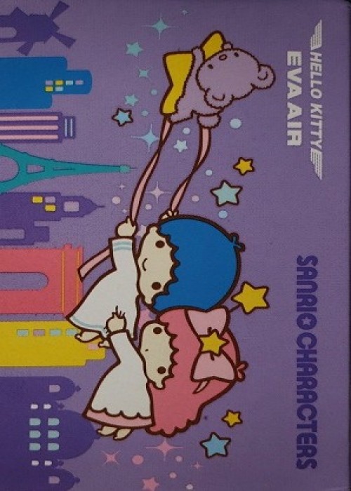 Eva Air-Hello Kitty Sanrio Characters starry sky front image