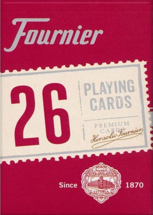 Fournier 26 Red front image