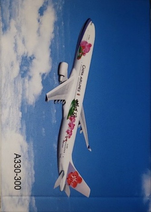 China Airlines-Butterfly Orchid livery front image
