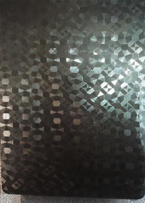 Black hologram front image