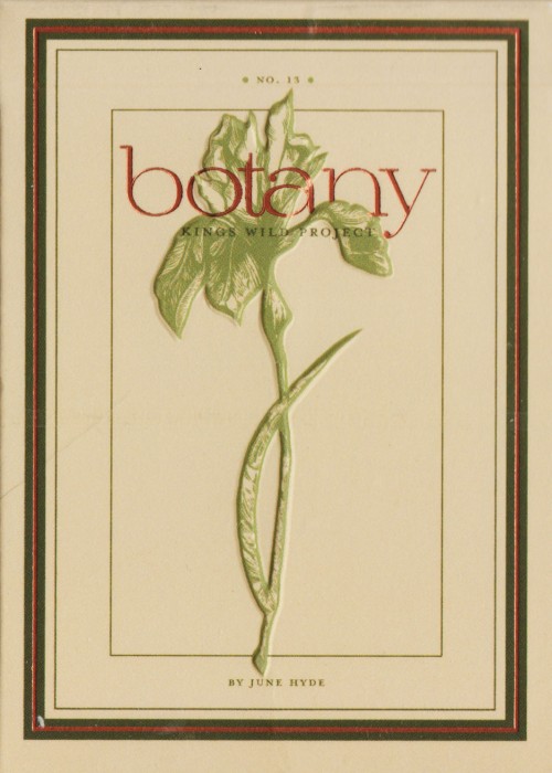 Botany front image