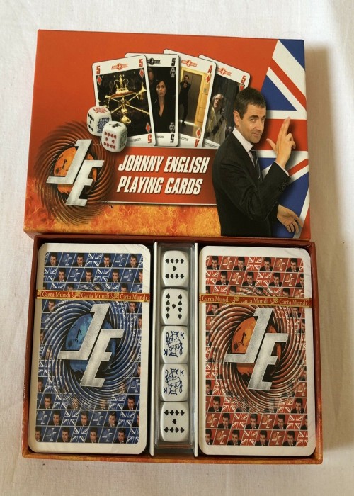 Johnny English Dual deck & Dice set front image