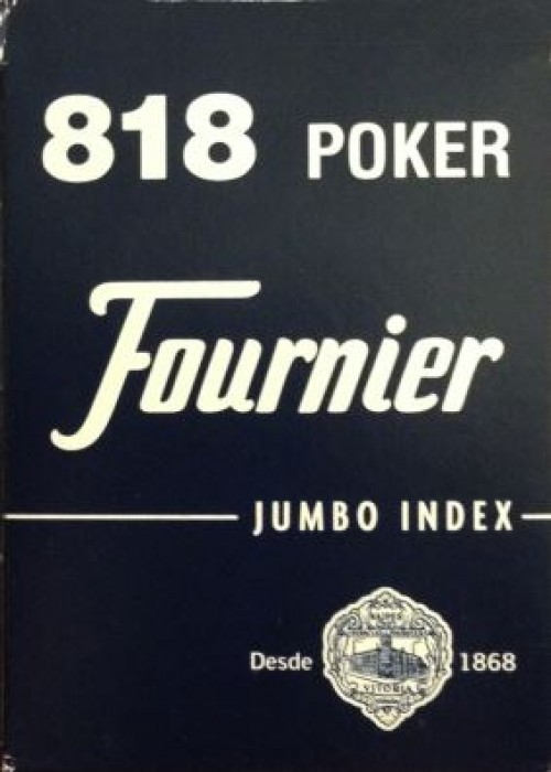 Fournier 818 Jumbo Blue front image