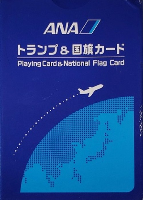 All Nippon Airways-PlayingCard & National Flag Card front image