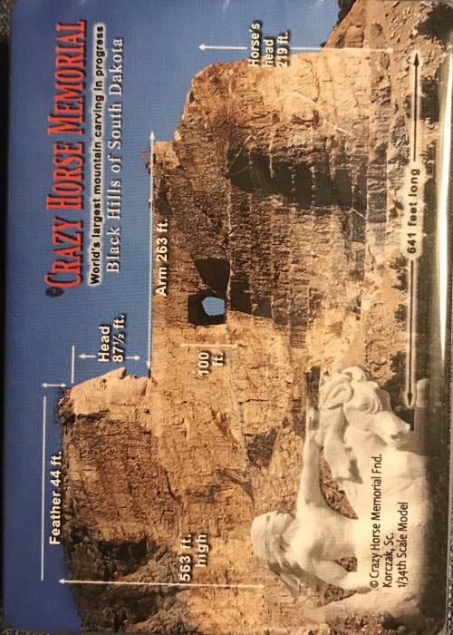 Crazy Horse Memorial front image