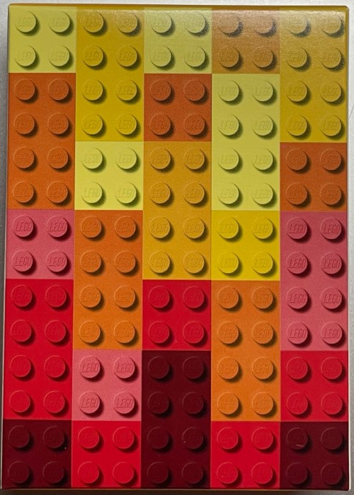 LEGO Brick - Warm Color front image