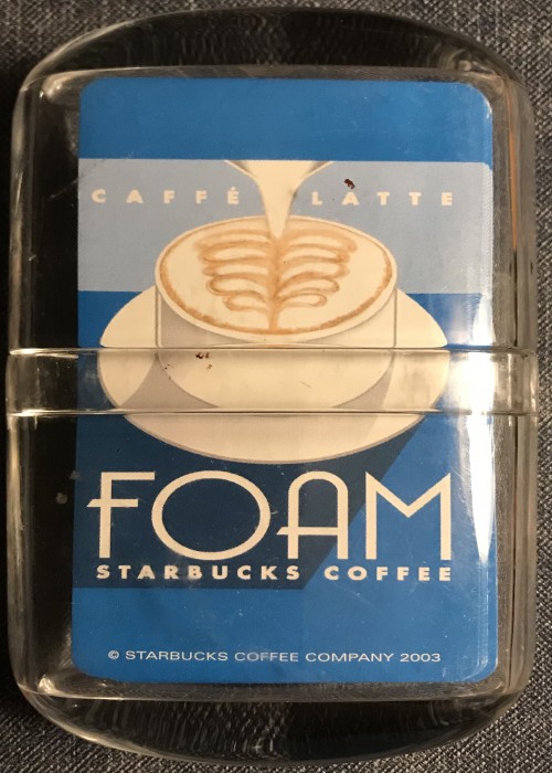 Caffe Latte Foam Starbucks Coffee front image