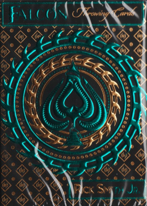 Falcon Aqua (Gold Foil) [Throwing Cards] front image