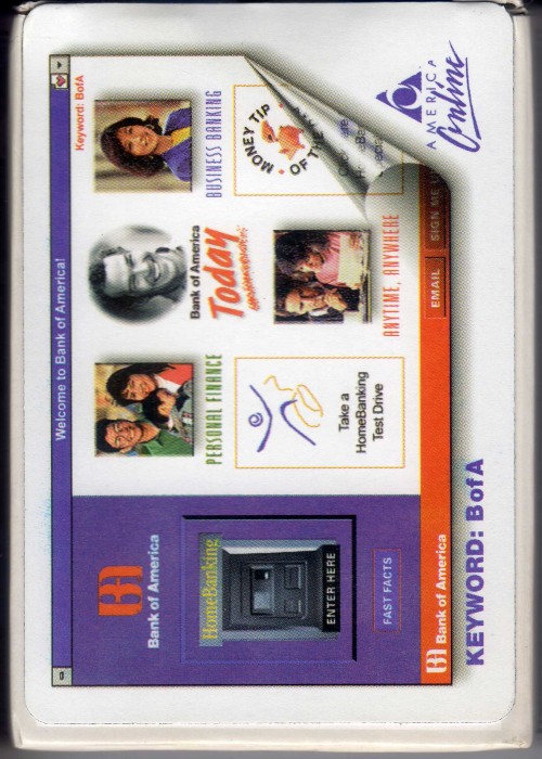 Bank of America - AOL front image