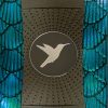 Hummingbird Feathers Blue front image