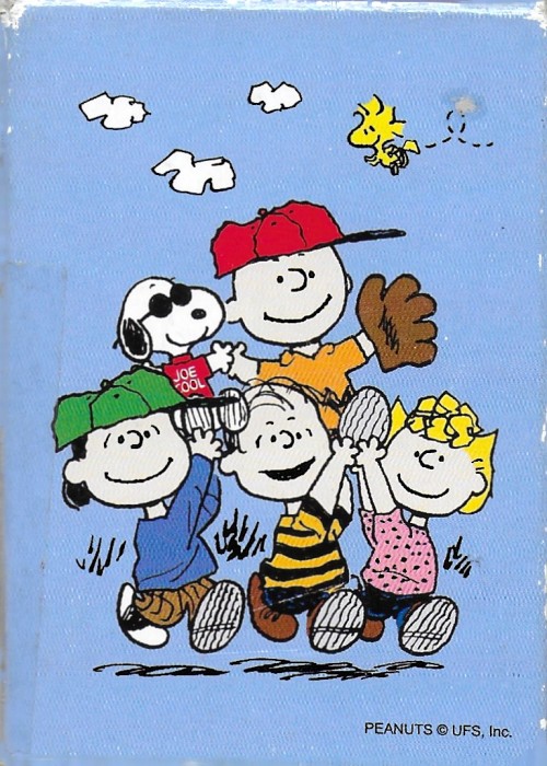Peanuts Playing Cards (Blue) front image