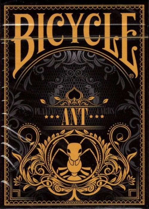 Ant Black Gilded Bicycle front image
