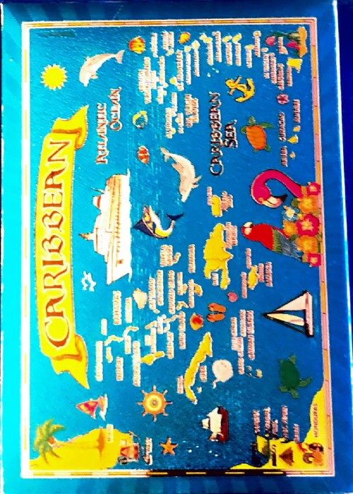 Caribbean GR Gold Foil Poker Waterproof front image