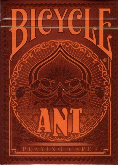 Ant Red Gilded Bicycle front image