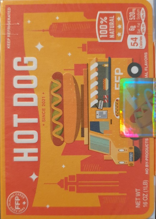 Hot Dog Holographic Gilded front image