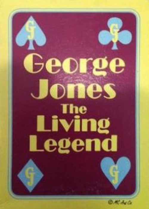 George Jones The Living Legend front image