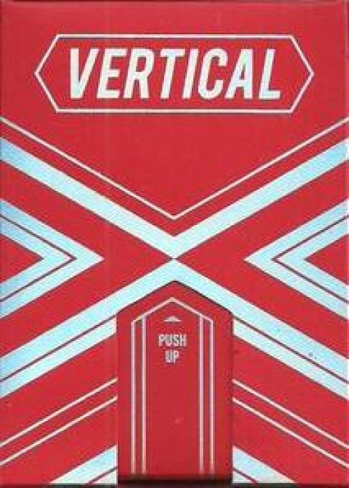 Vertical Red Gilded Unnumbered front image