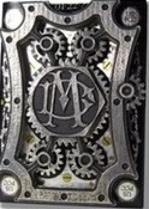 3D Metal and Mechanized  Silver/Silver front image