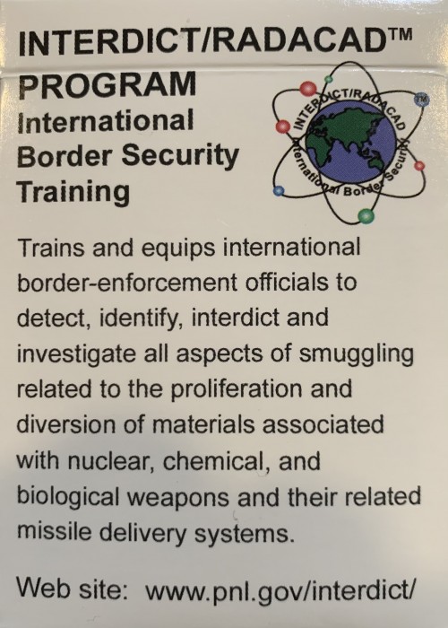 Interdict/Radacad Program front image