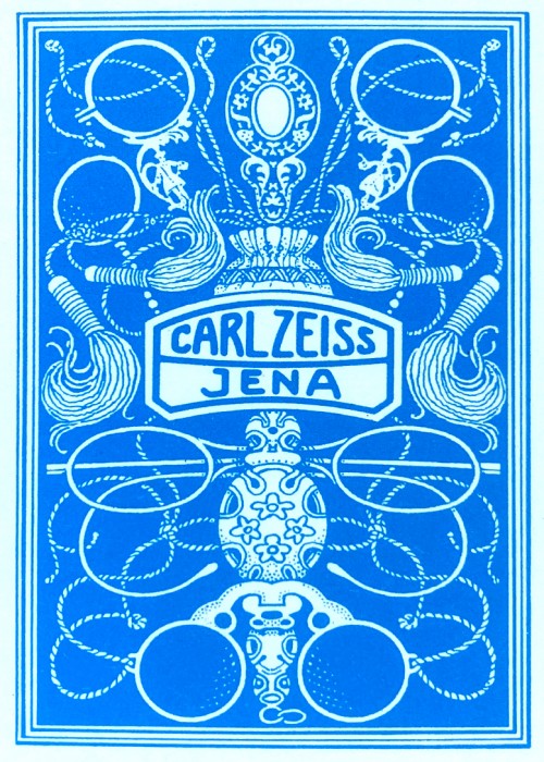 Carl Zeiss Jena front image